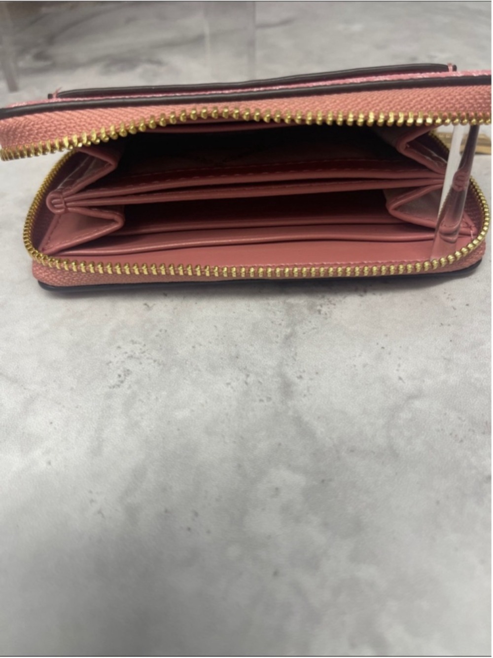 Michael Kors Ruthie Crossbody & Matching Wallet MK Signature Logo Rose Pink - Picture 14 of 15